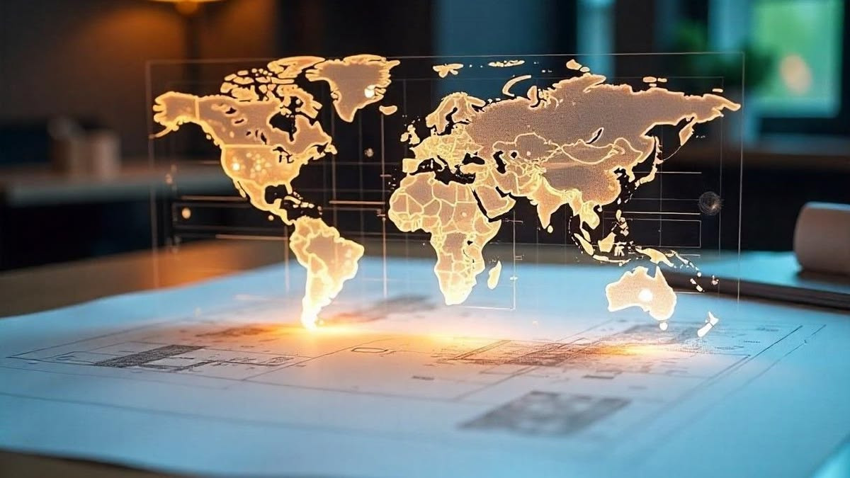 International collaboration visual